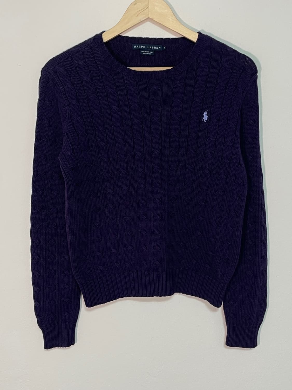 폴로 포니 꽈배기 니트 상품이미지4