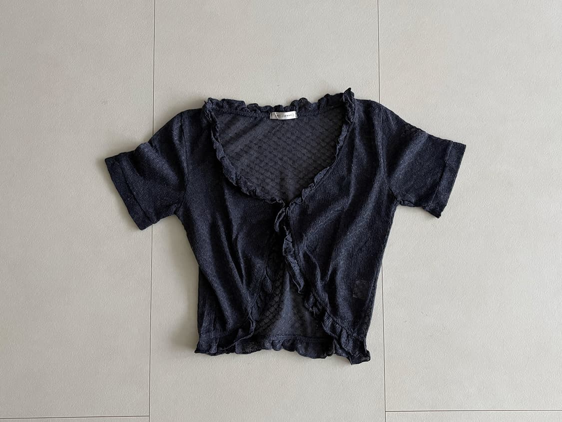 sheer lace bolero 상품이미지1