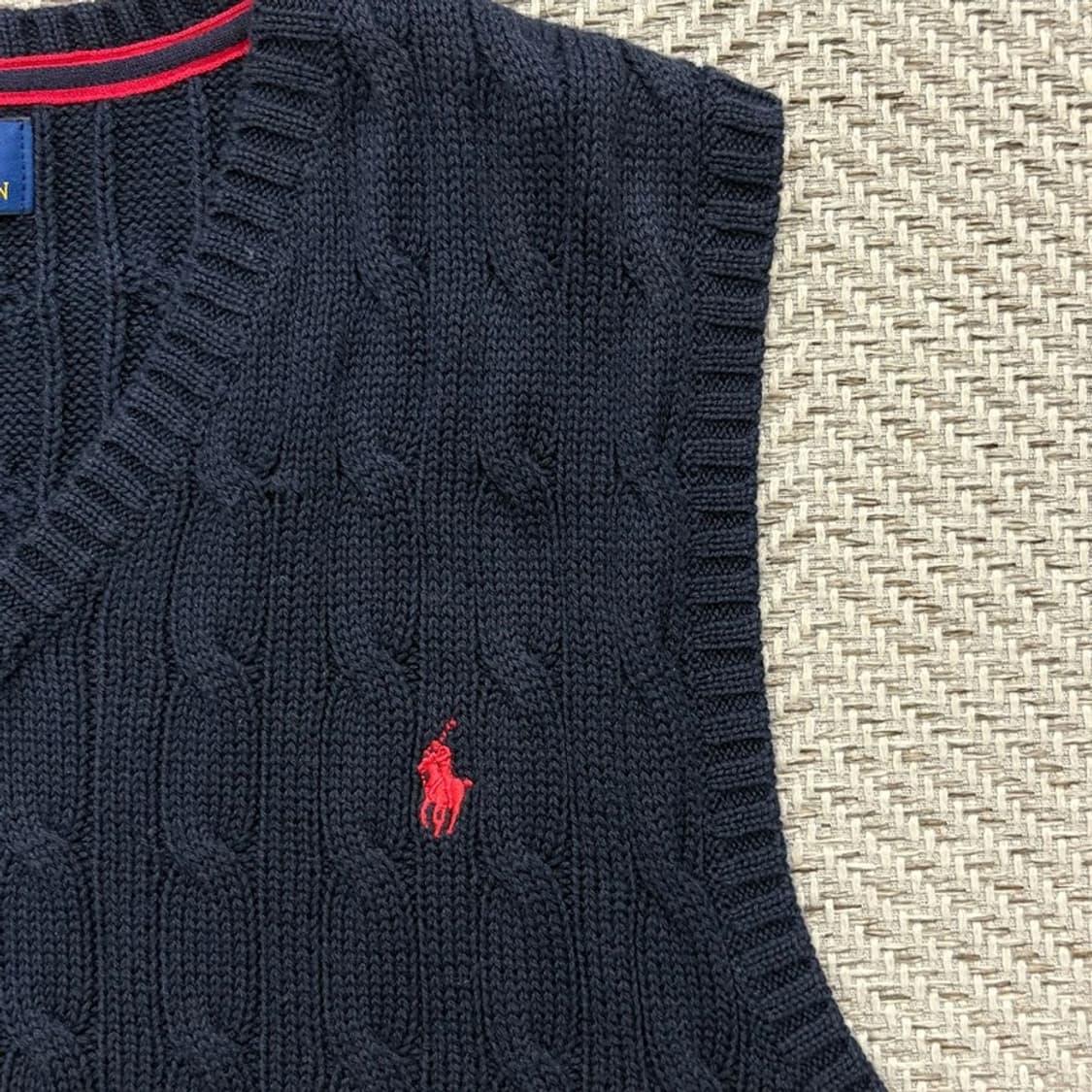 폴로 랄프로렌 케이블 니트 베스트 v2355 상품이미지5