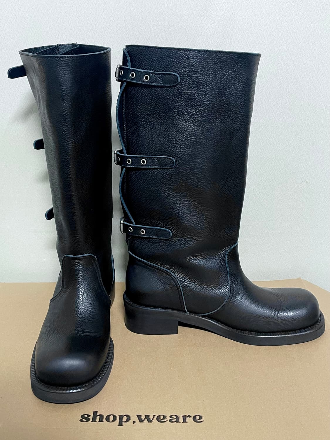 Shop Weare 브랜드의 롱 부츠입니다 (245-250) 상품이미지8