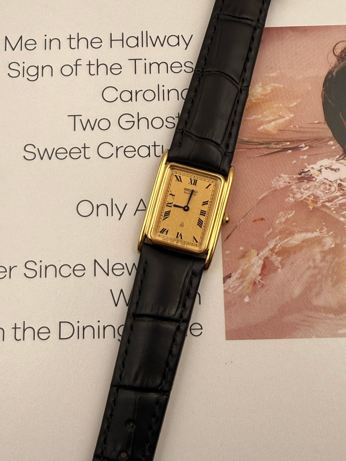 SEIKO 80s Tank 빈티지 시계 (남녀공용 가능) 상품이미지2