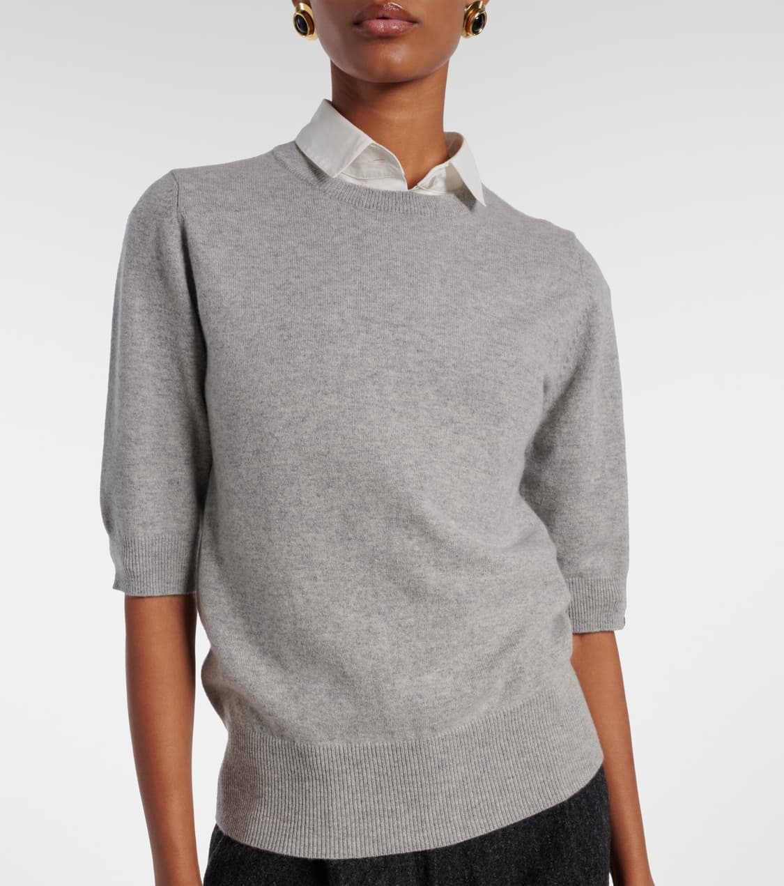 N°63 Well Cashmere-Blend Top 상품이미지5
