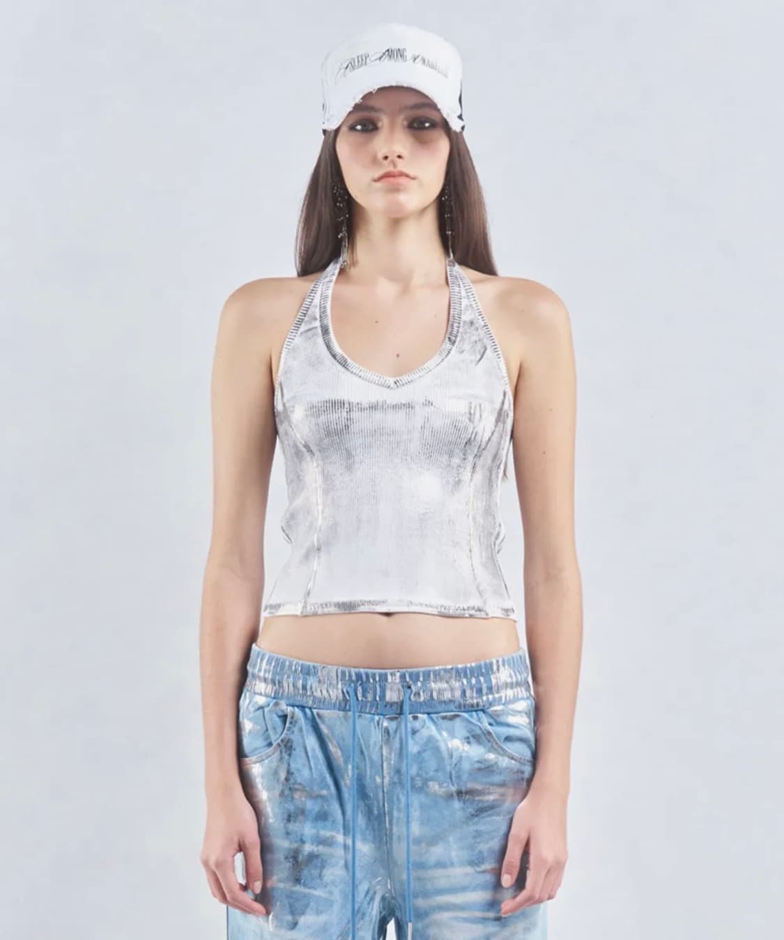 2000아카이브스 HALTERNECK TANK TOP (WHITE) 상품이미지1