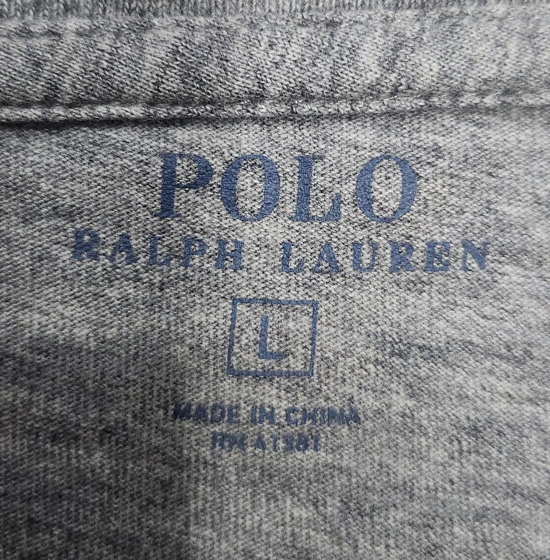 폴로 랄프로렌 V넥 반팔 티셔츠 L 상품이미지3