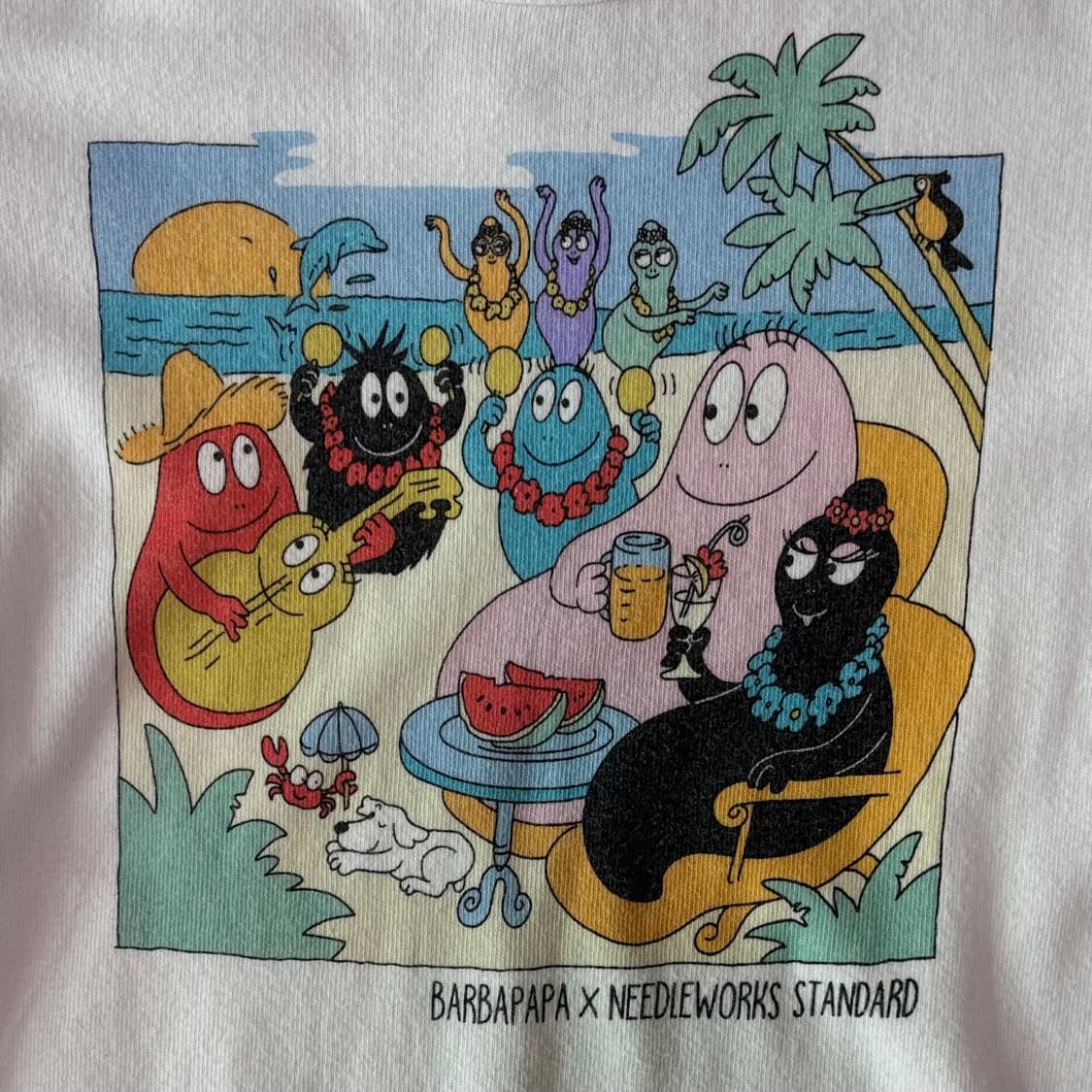 Barbapapa x NEEDLE WORKS 티셔츠 상품이미지2