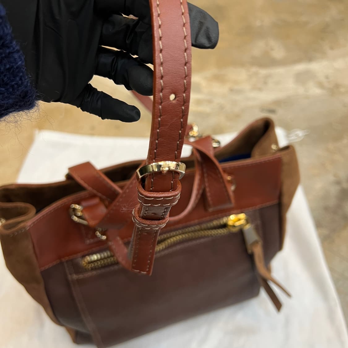 Via Repubblica 멀티컬러 레더백 상품이미지6