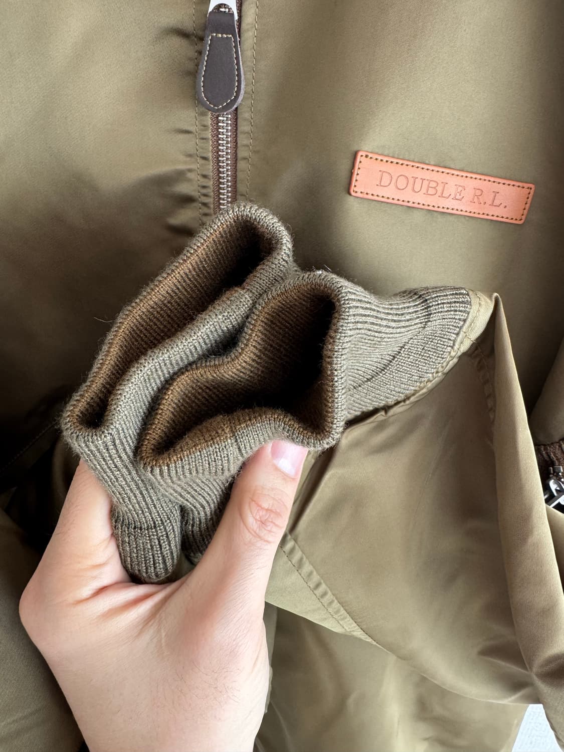 XL RRL 리버시블 플라이트 ma-1 자켓 상품이미지4