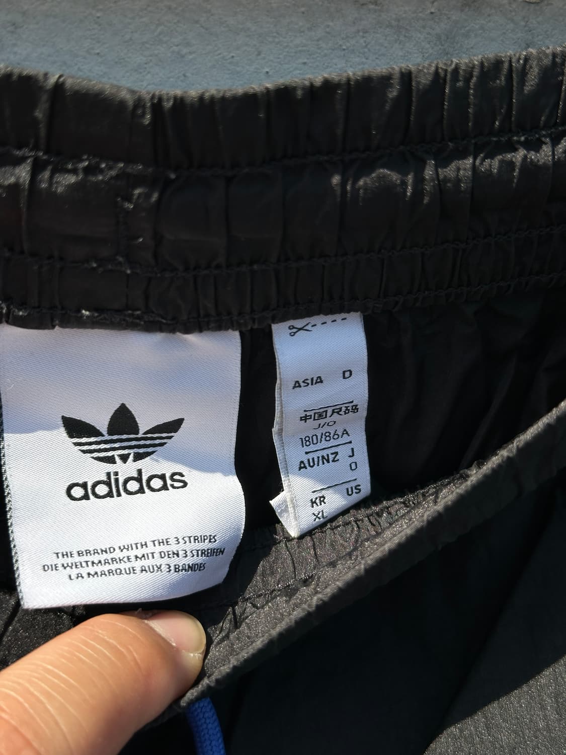 [XL] 아디다스 패치워크 블랙 반바지 상품이미지5