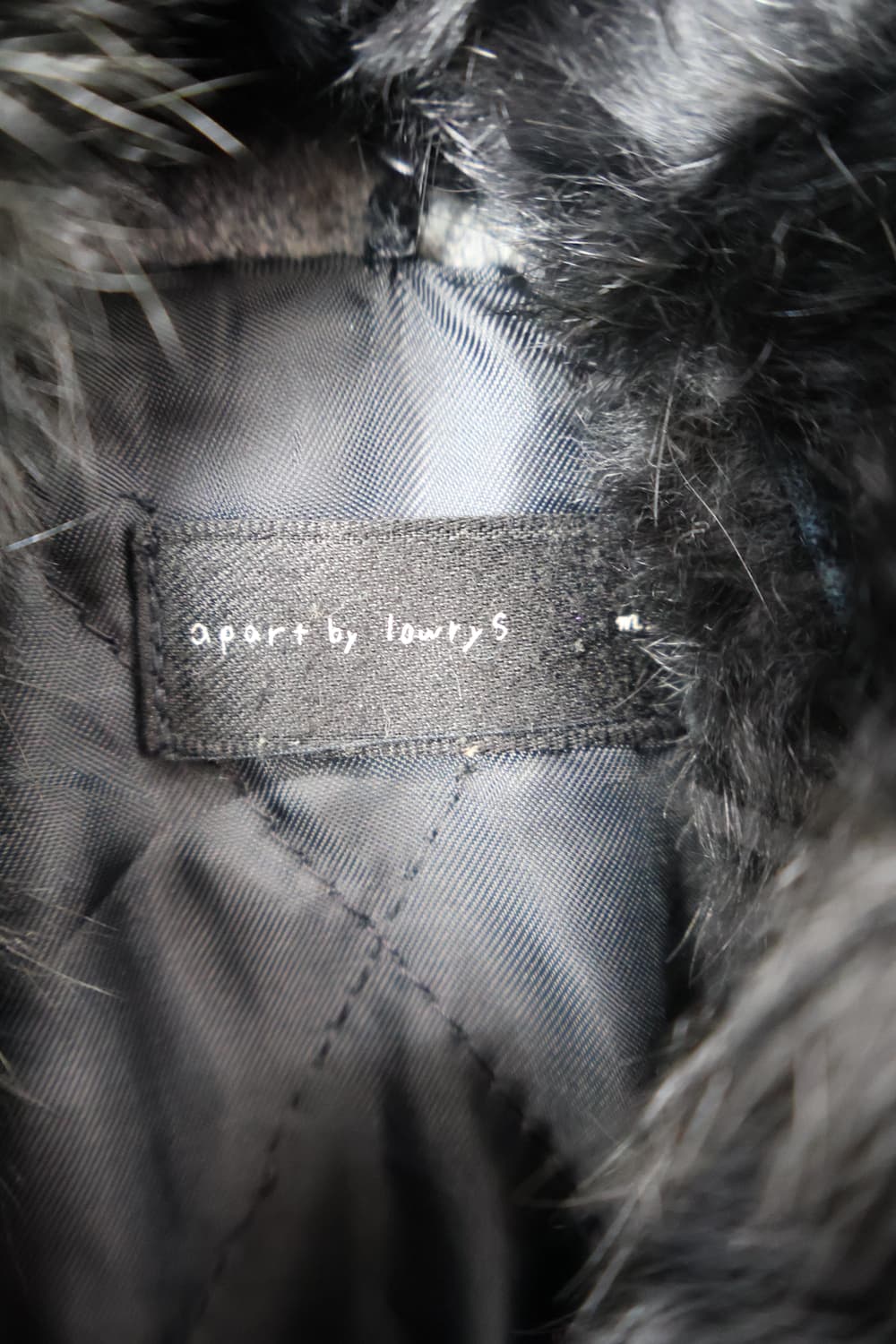 Jpn Wool Blend Rabbit Fur Collar Jacket 상품이미지6