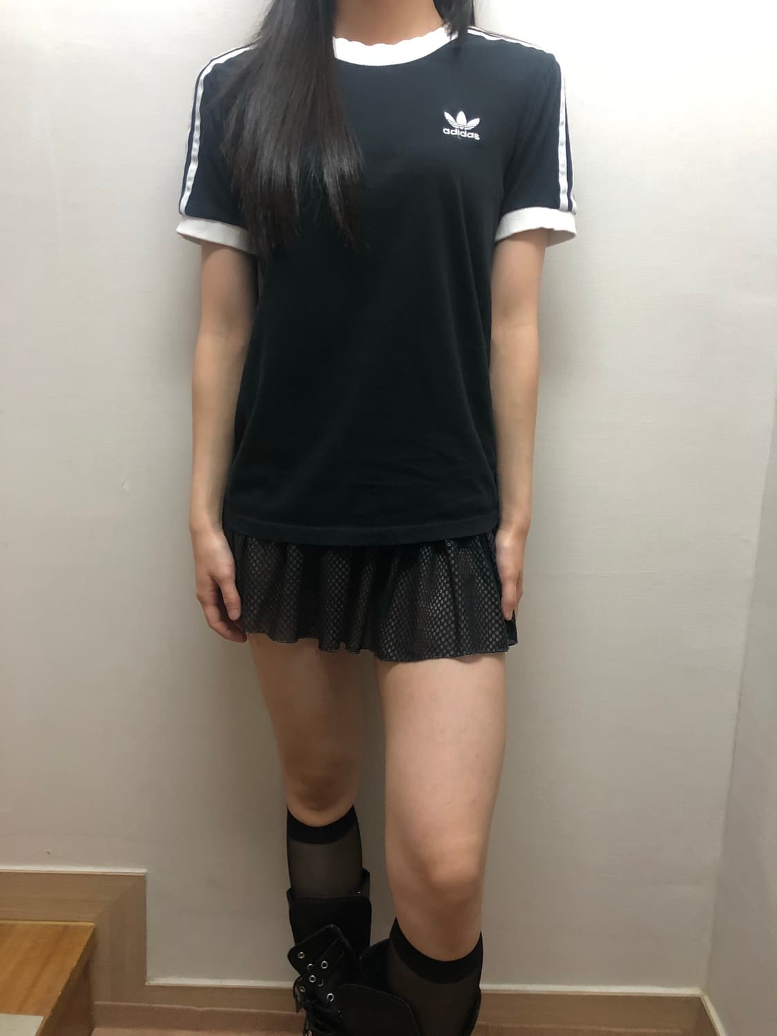 빈티지 아디다스 블랙 파이어버드 티셔츠 상품이미지7