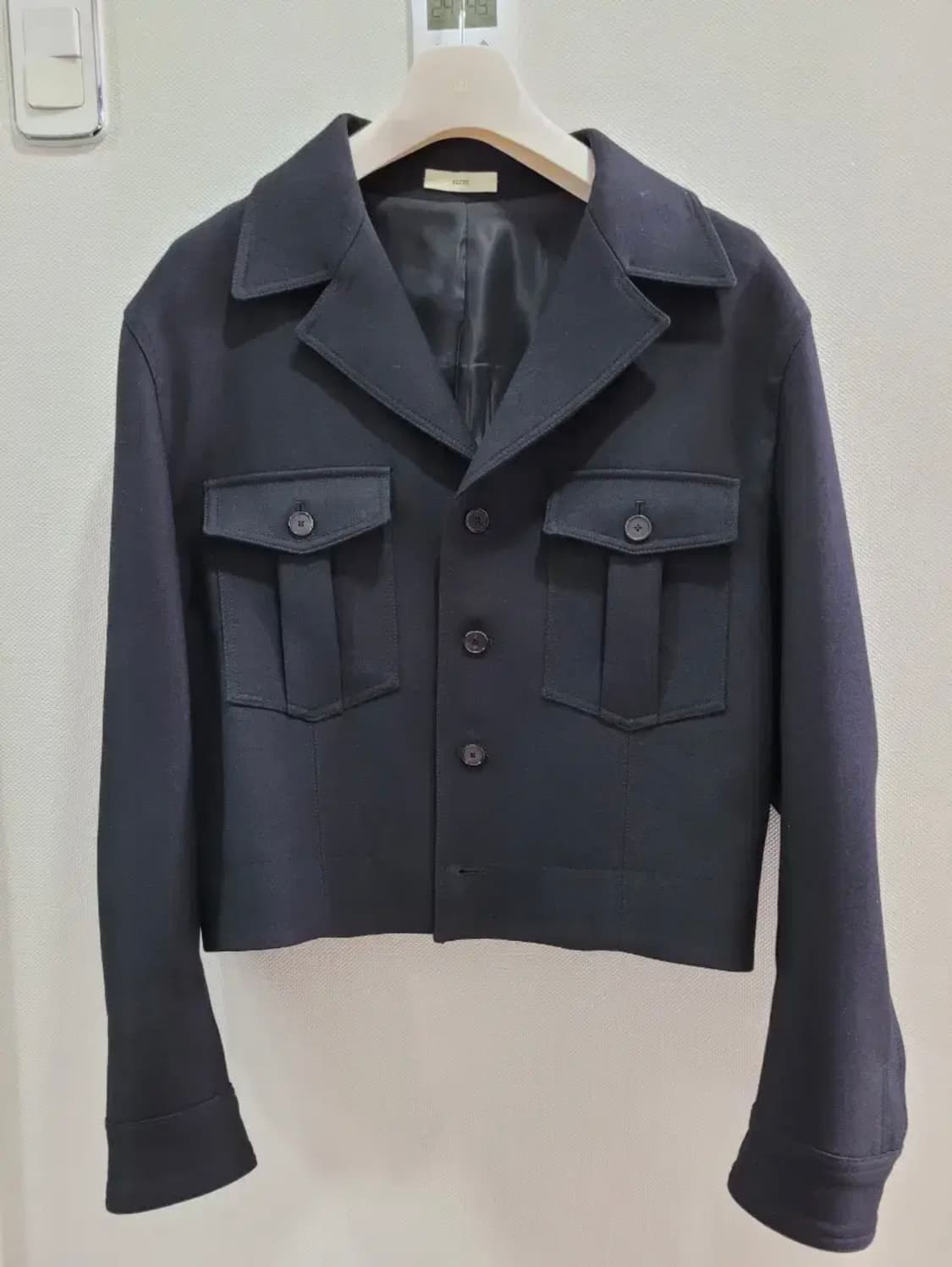 (L) 렉토 울 블렌디드 밀리터리 숏 자켓 상품이미지8