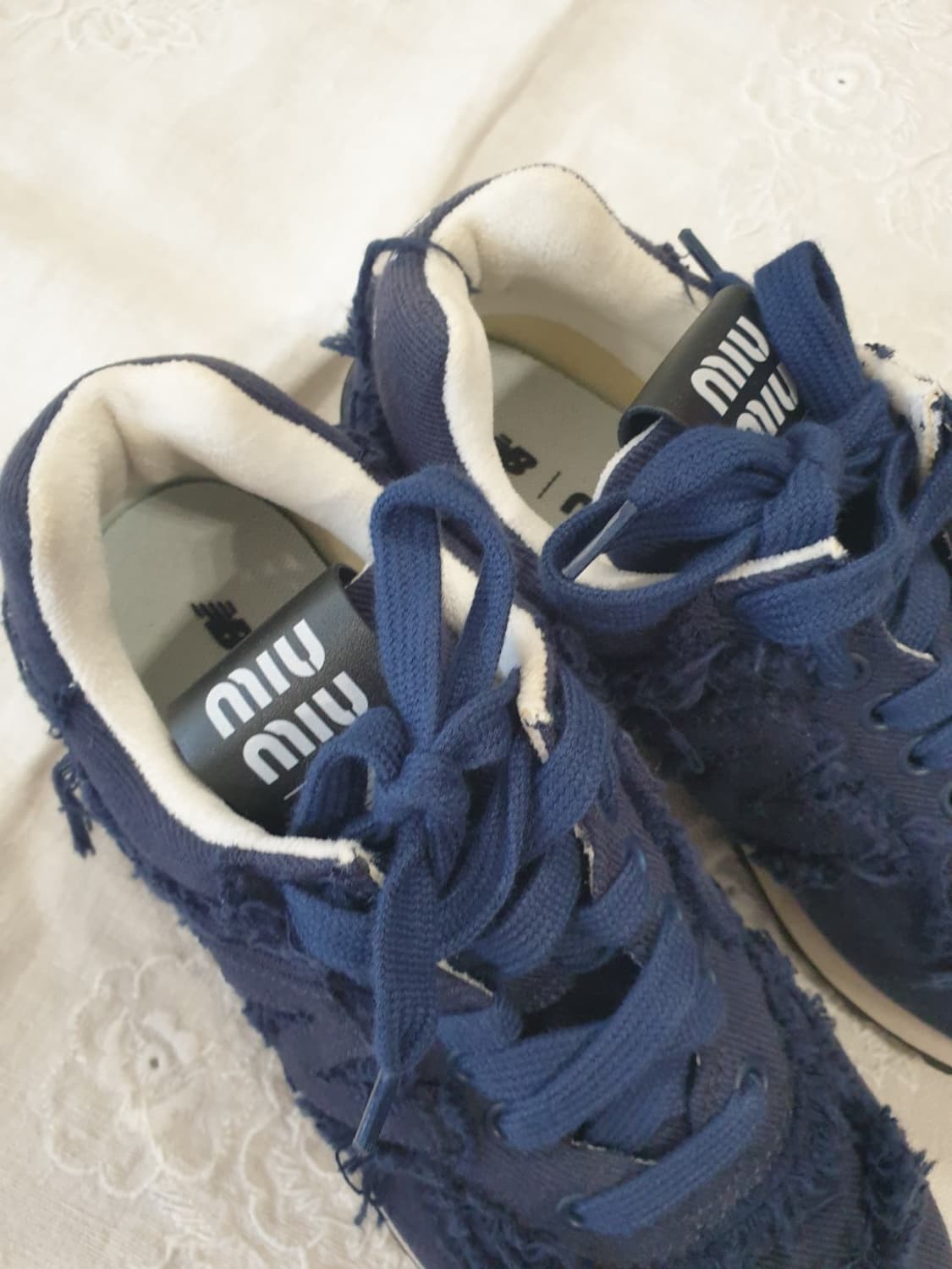 미우미우 뉴발란스 콜라보 운동화  상품이미지2