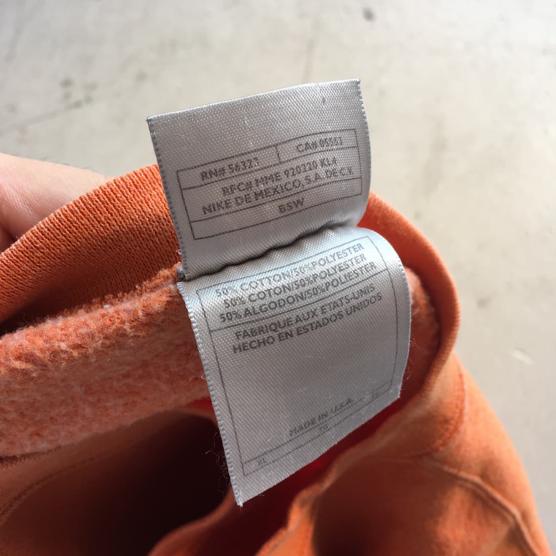 2000‘s Made In USA Nike 50/50 Sweat  상품이미지7