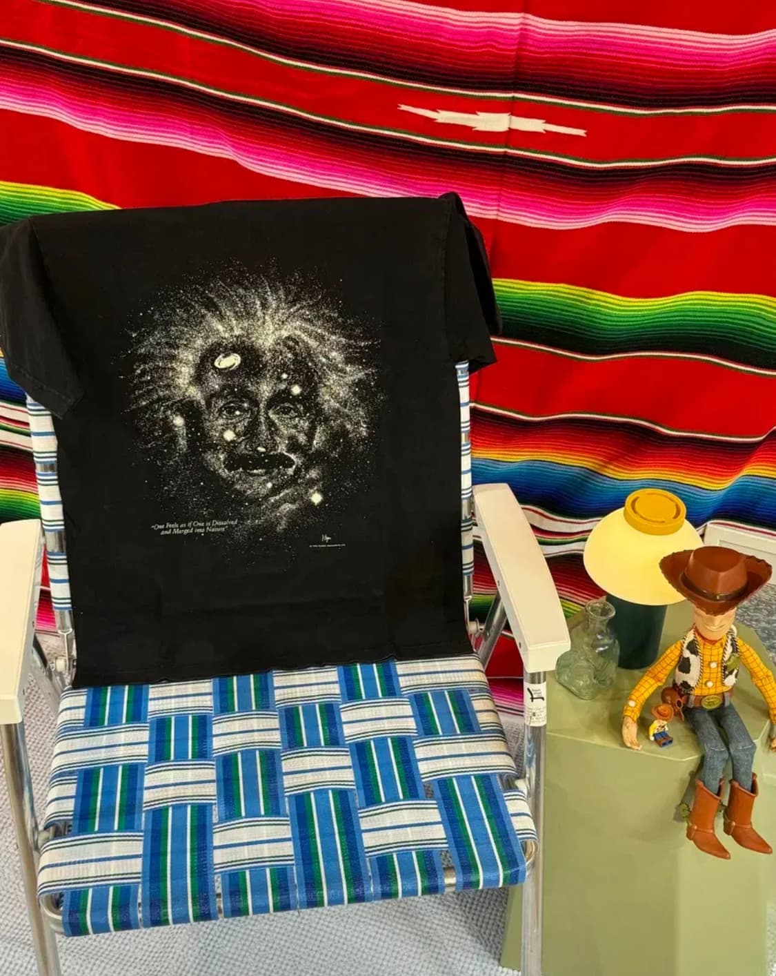 90s 아인슈타인 야광티셔츠 (저스틴비버) 상품이미지1