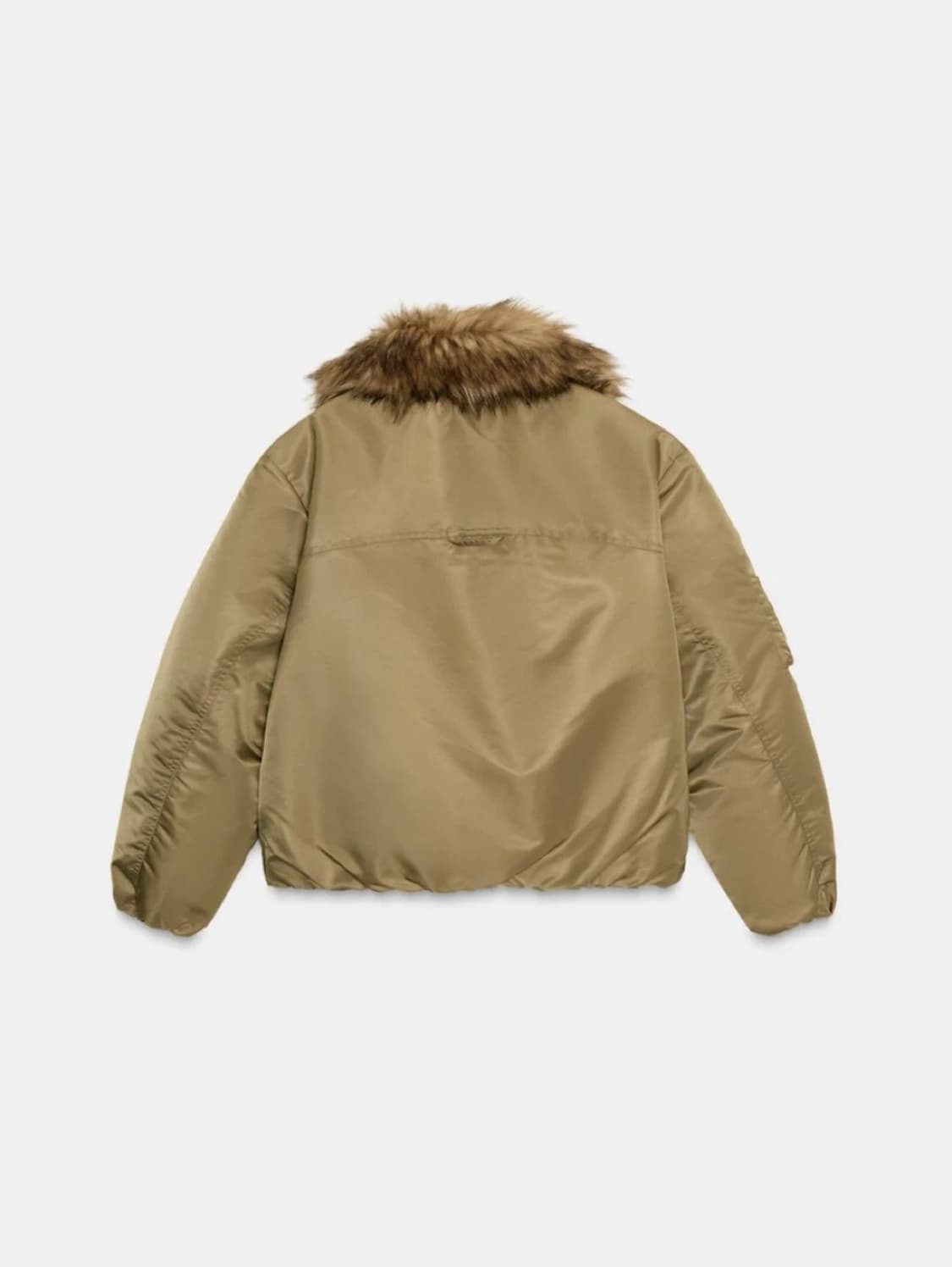 자라 퍼 칼라 봄버 재킷 S 상품이미지2