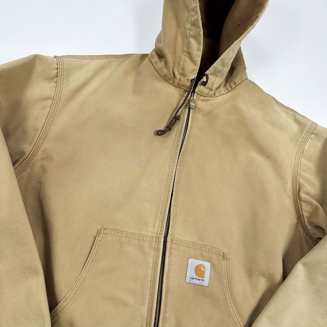 90s 칼하트 OG 썬 페이딩 덕액티브 자켓 M 상품이미지6