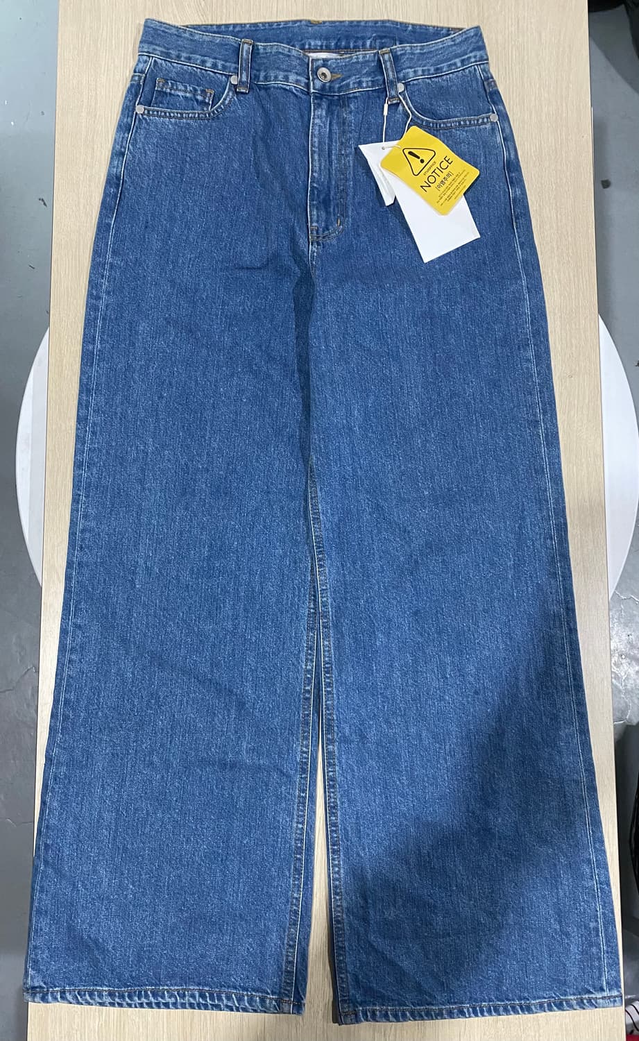 STU 우먼 플레어드 데님 팬츠 (L) 상품이미지1