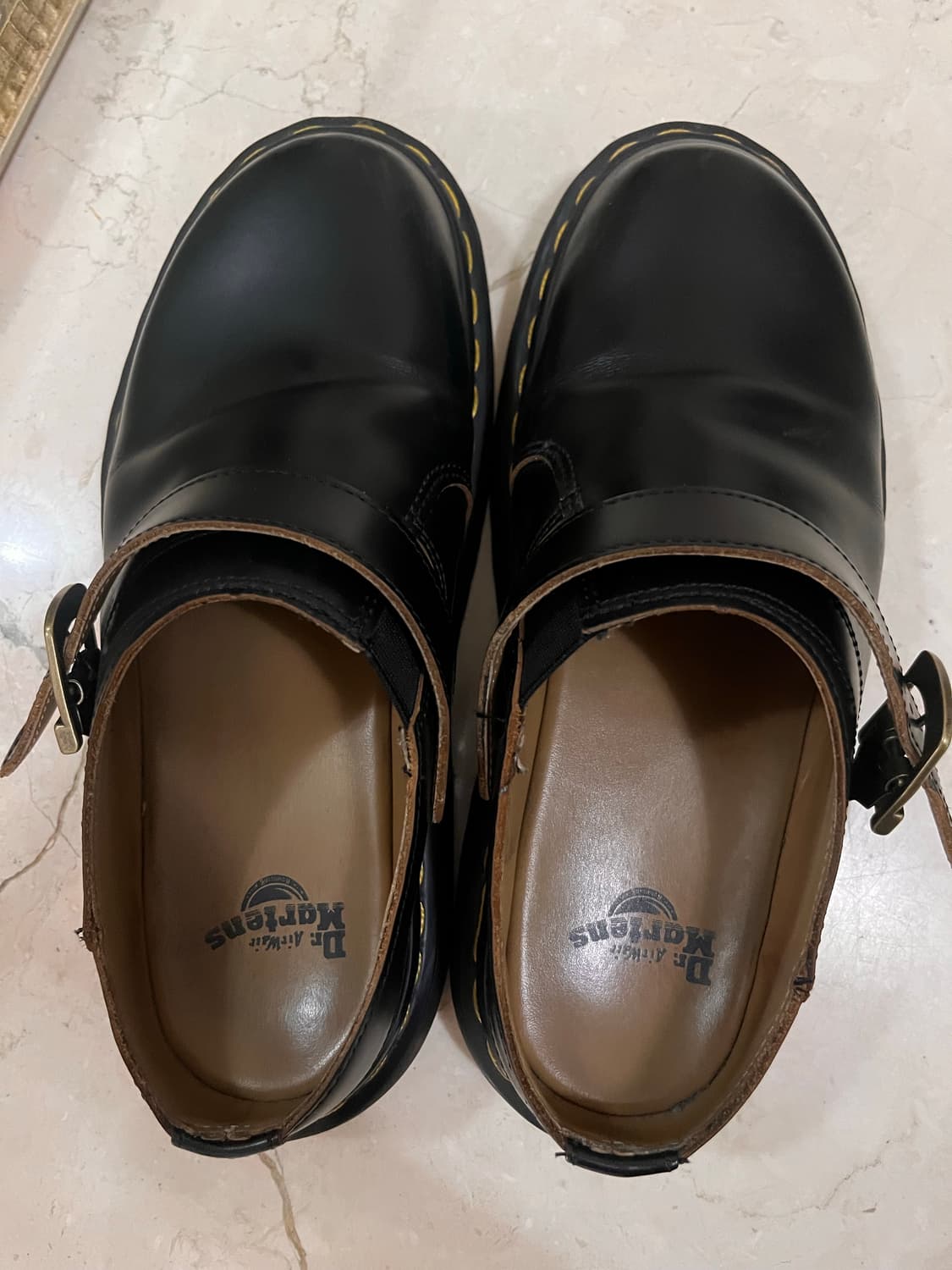 닥터마틴 아이샴 스무스 레더 뮬 블랙 상품이미지3