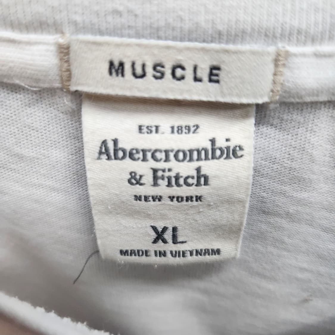 아베크롬비 아치 빅로고 반팔티 XL(L) 상품이미지5