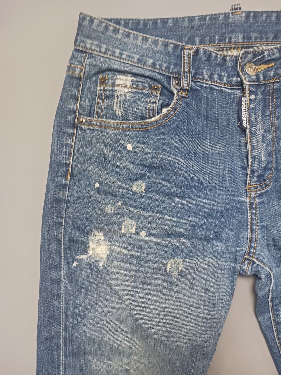 [28] 디스퀘어드2 미니포켓 슬림진 청바지 상품이미지2