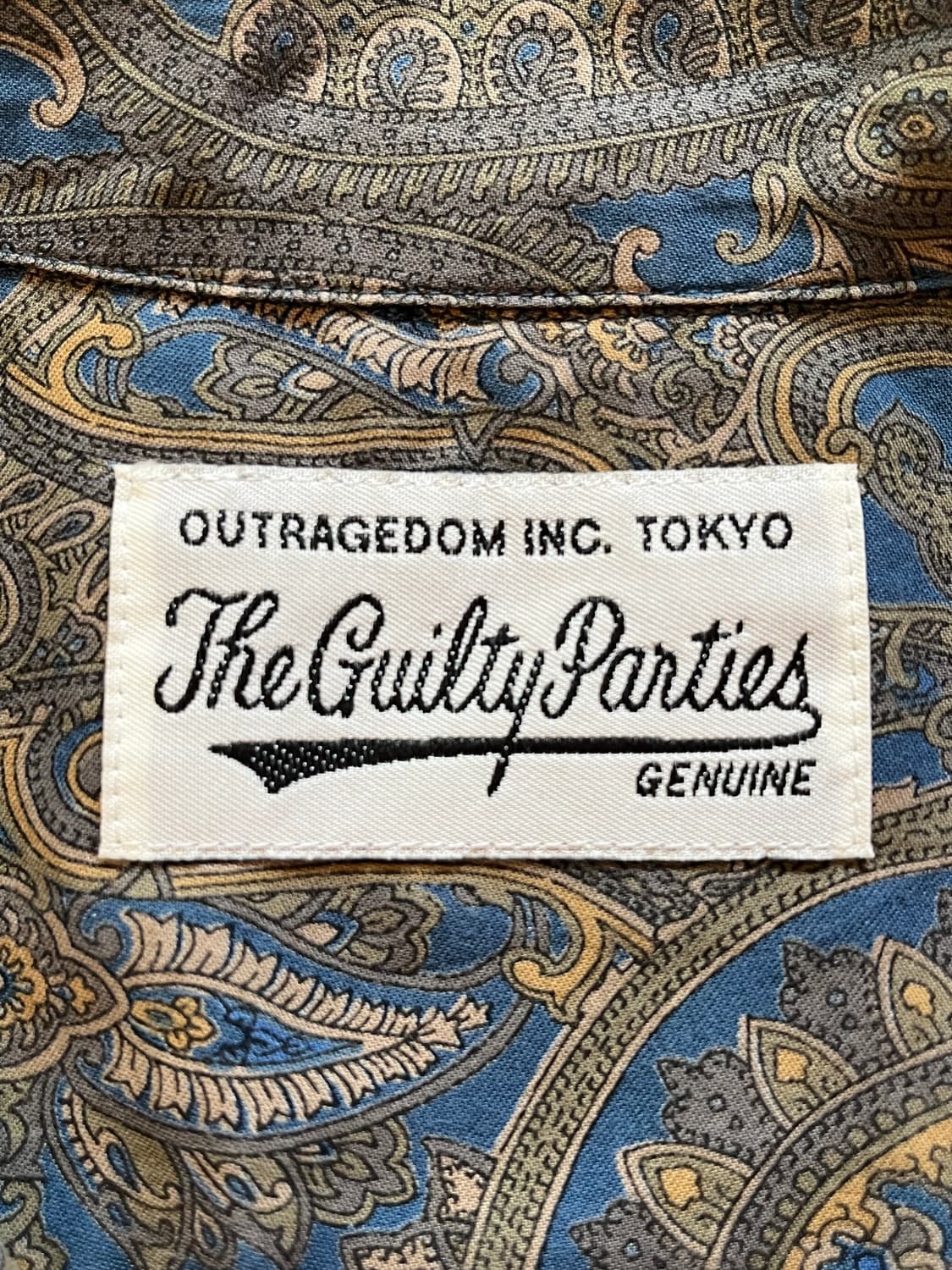 WACKO MARIA PAISLEY COTTON RAYON SHIRTS 상품이미지6