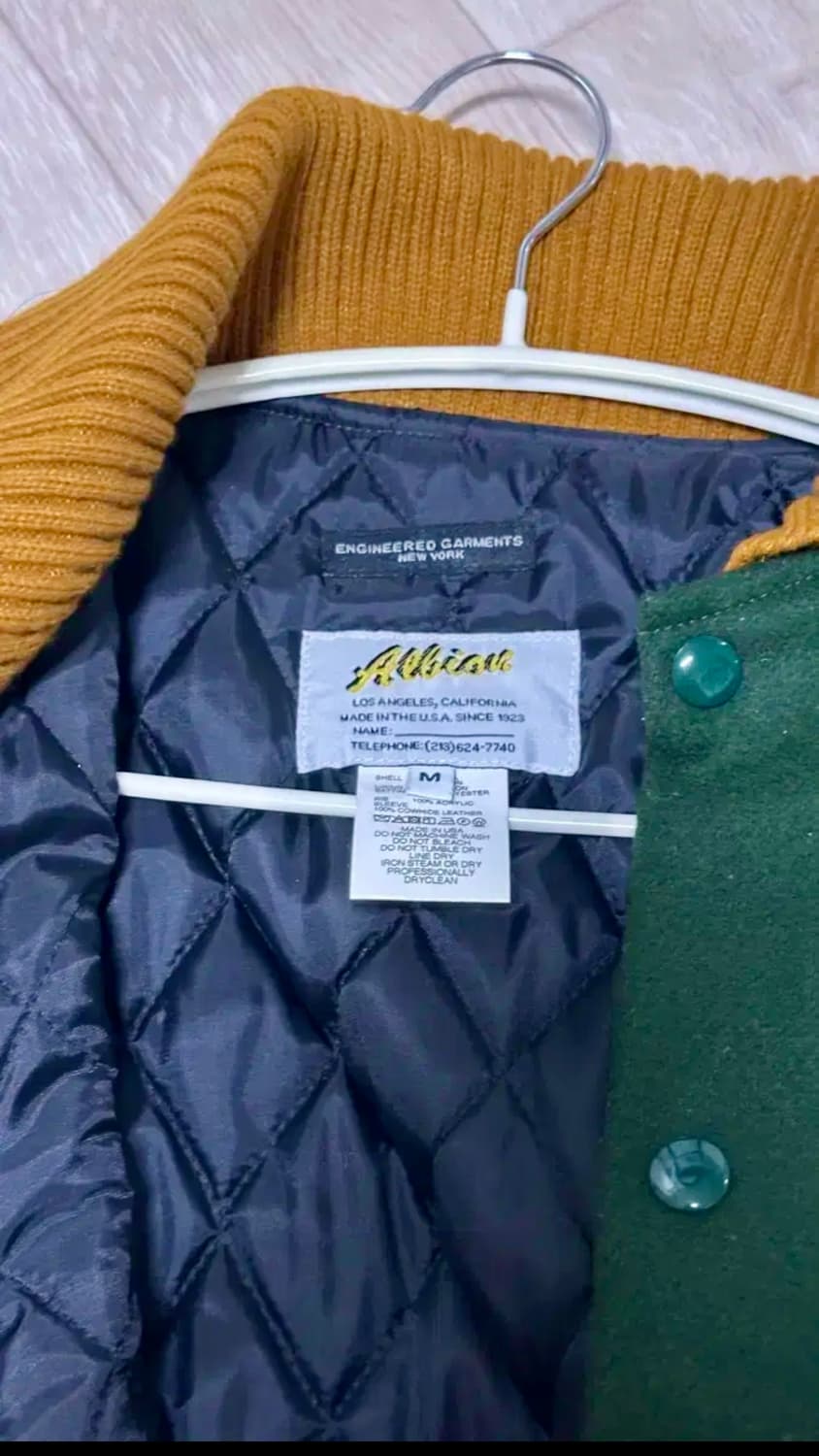 Engineered Garments 엔가 바시티 자켓 상품이미지3