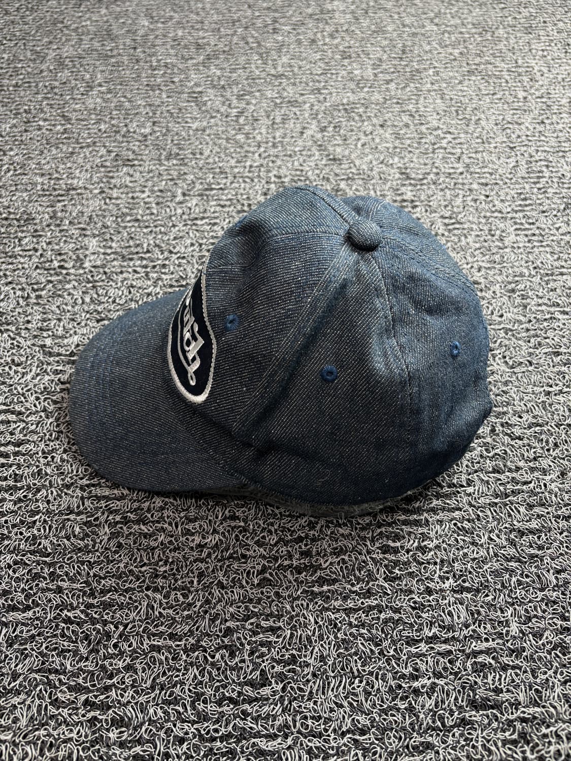 00s 본더치 y2k 올드스쿨 패치 빅로고 데님 볼캡 2942 상품이미지3