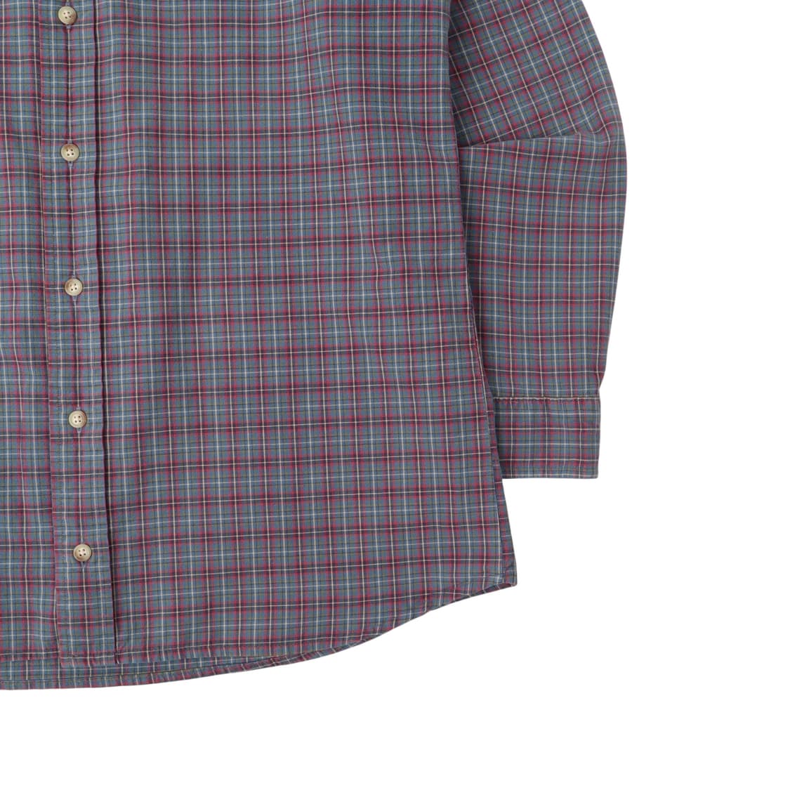 폴로 랄프로렌 블루 체크 클래식핏 셔츠 상품이미지4