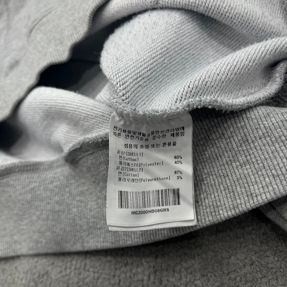 S 마크곤잘레스 회색 후드티 상품이미지6