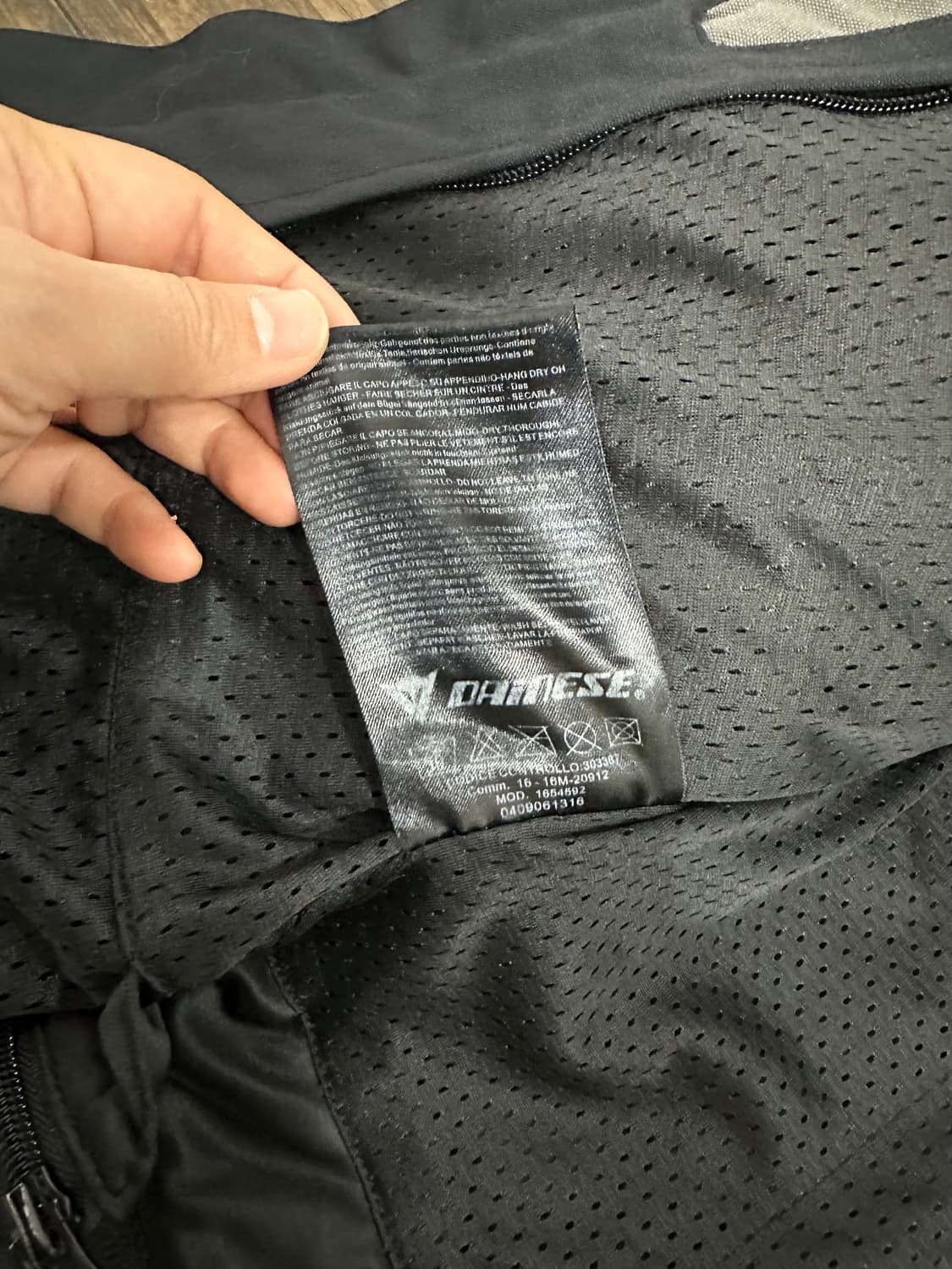 다이네즈 SP-R 메쉬 라이딩 자켓 54사이즈 XL 상품이미지7