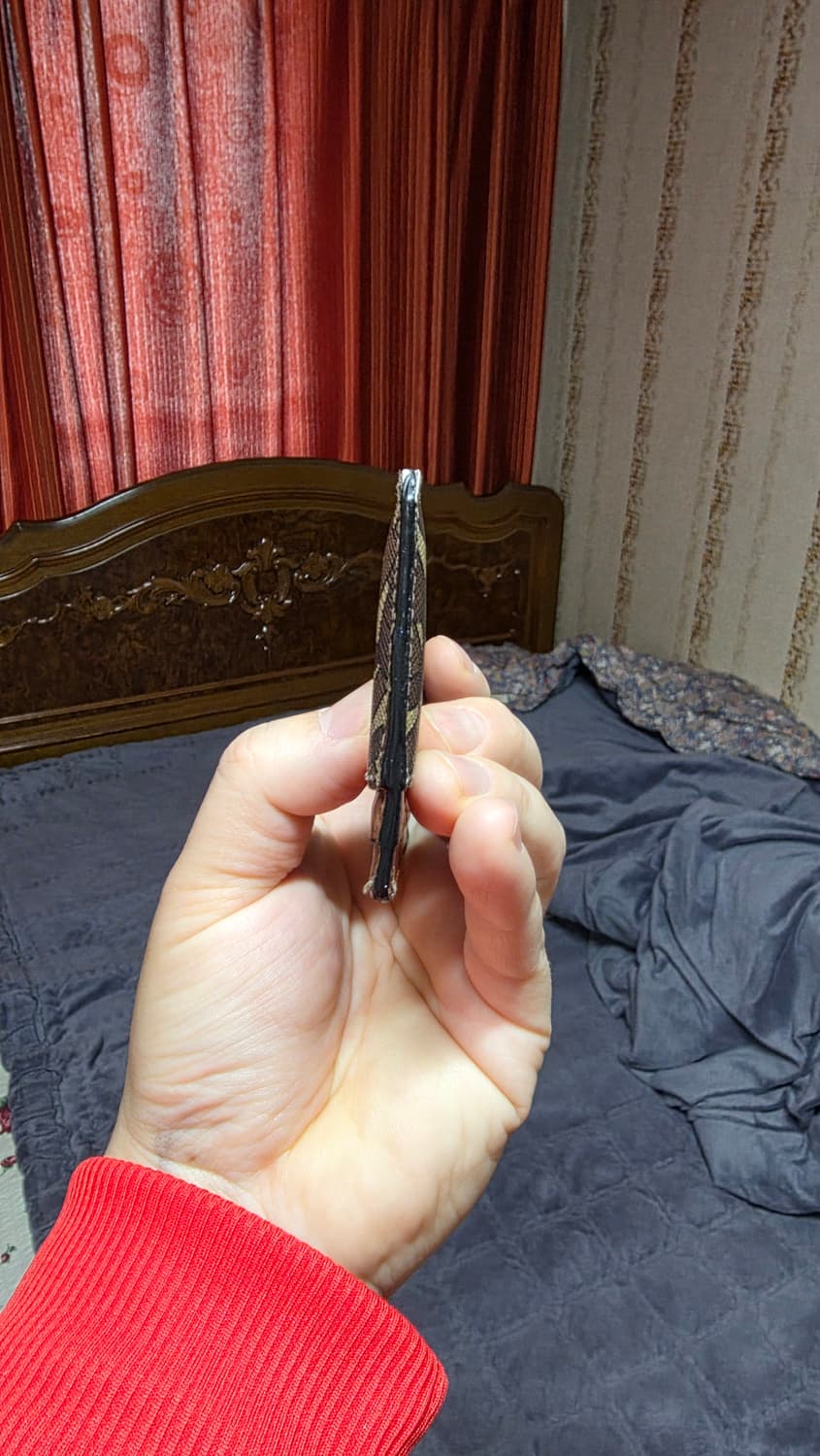 (정품) 버버리 모노그램 스트라이프 E 캔버스/카드지갑/남녀공용/개인 상품이미지7