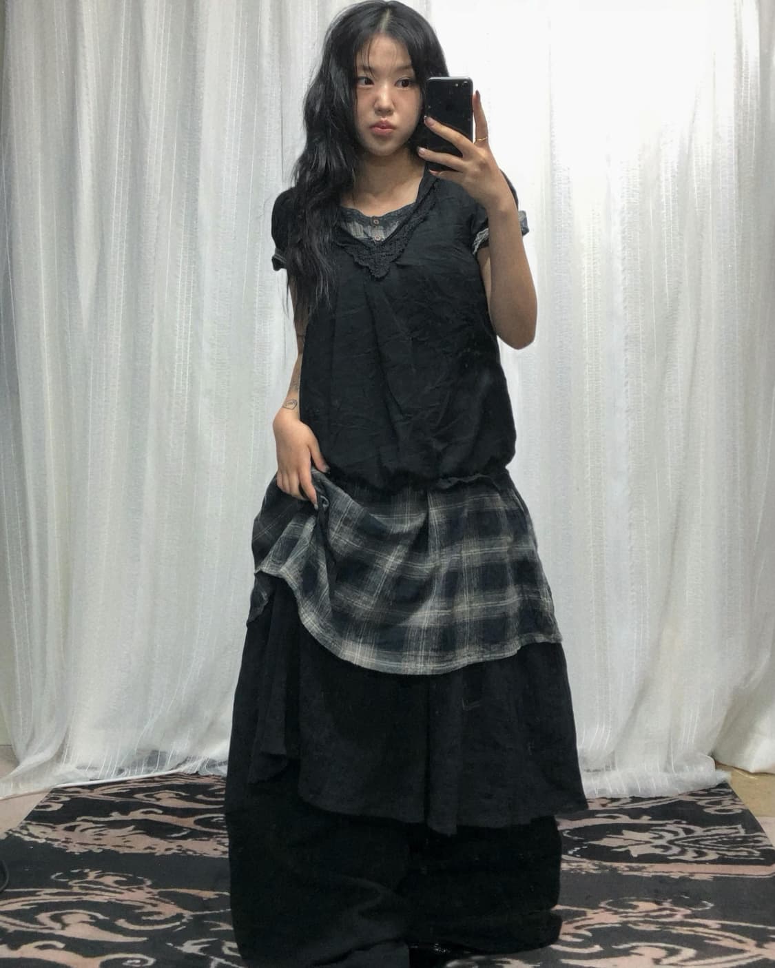 블랙 너드 모리 세트 상품이미지1
