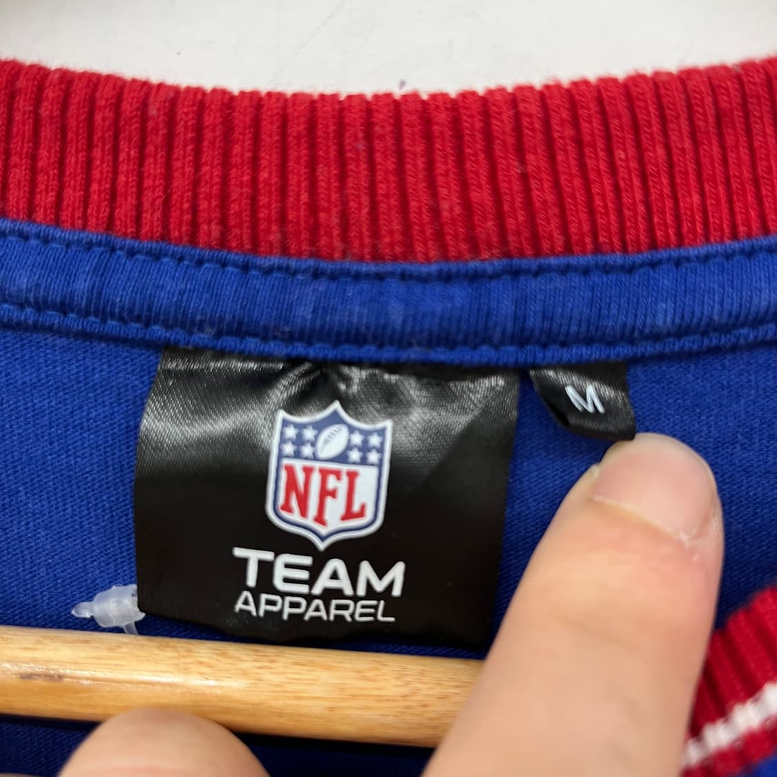 NFL 뉴욕 자이언츠 반팔 티셔츠 블루 남성M 상품이미지4