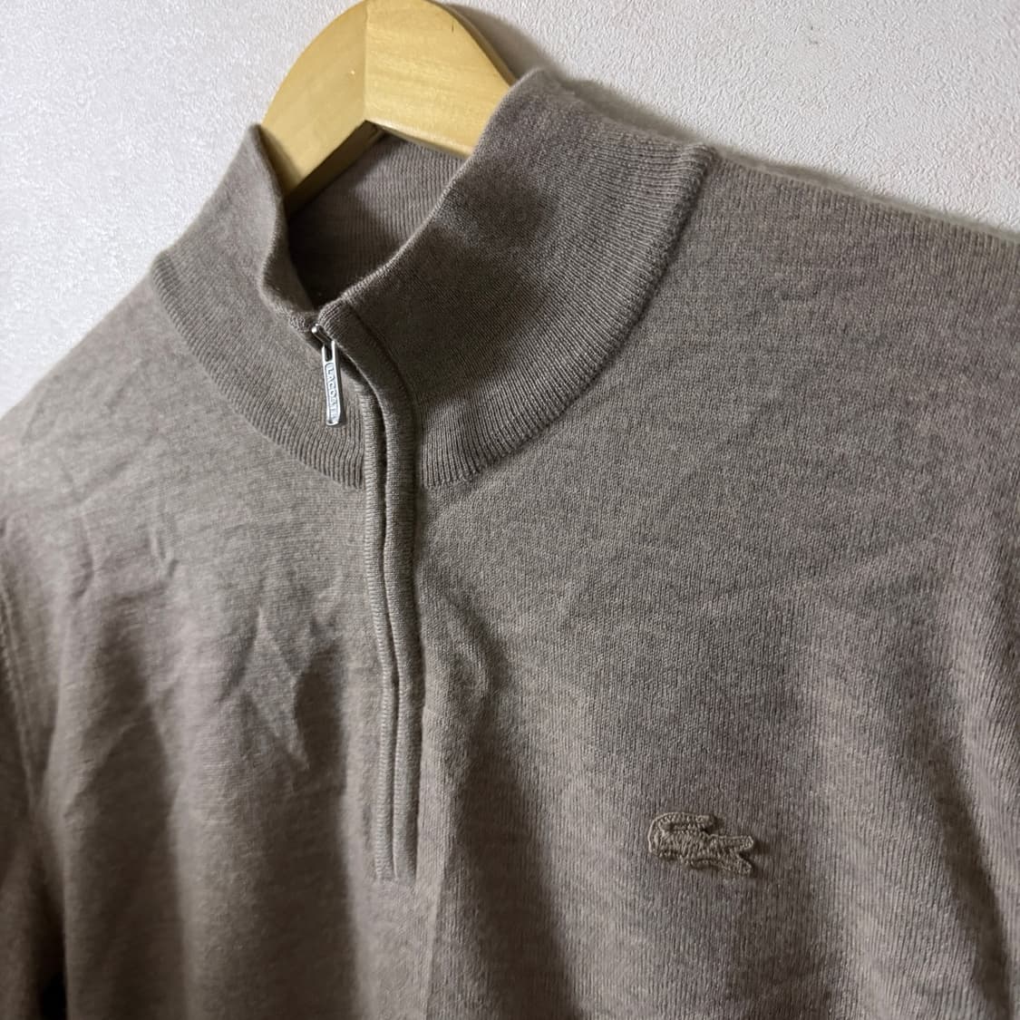 라코스테 남성 하프넥 모 로고 니트 4 (95정도) 상품이미지2