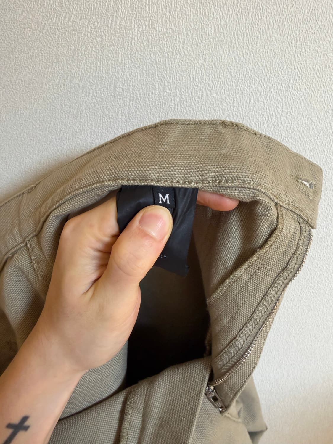 로아 캔버스 코튼 트라우저 토프 M 상품이미지9