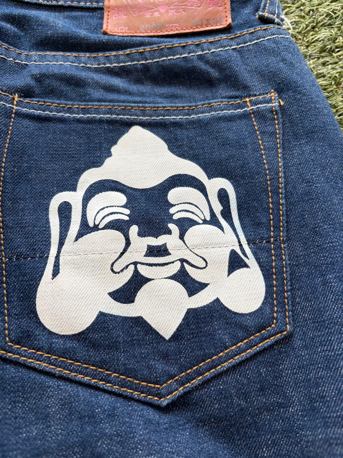 일본 일판 에비수 데님진 청바지 상품이미지2