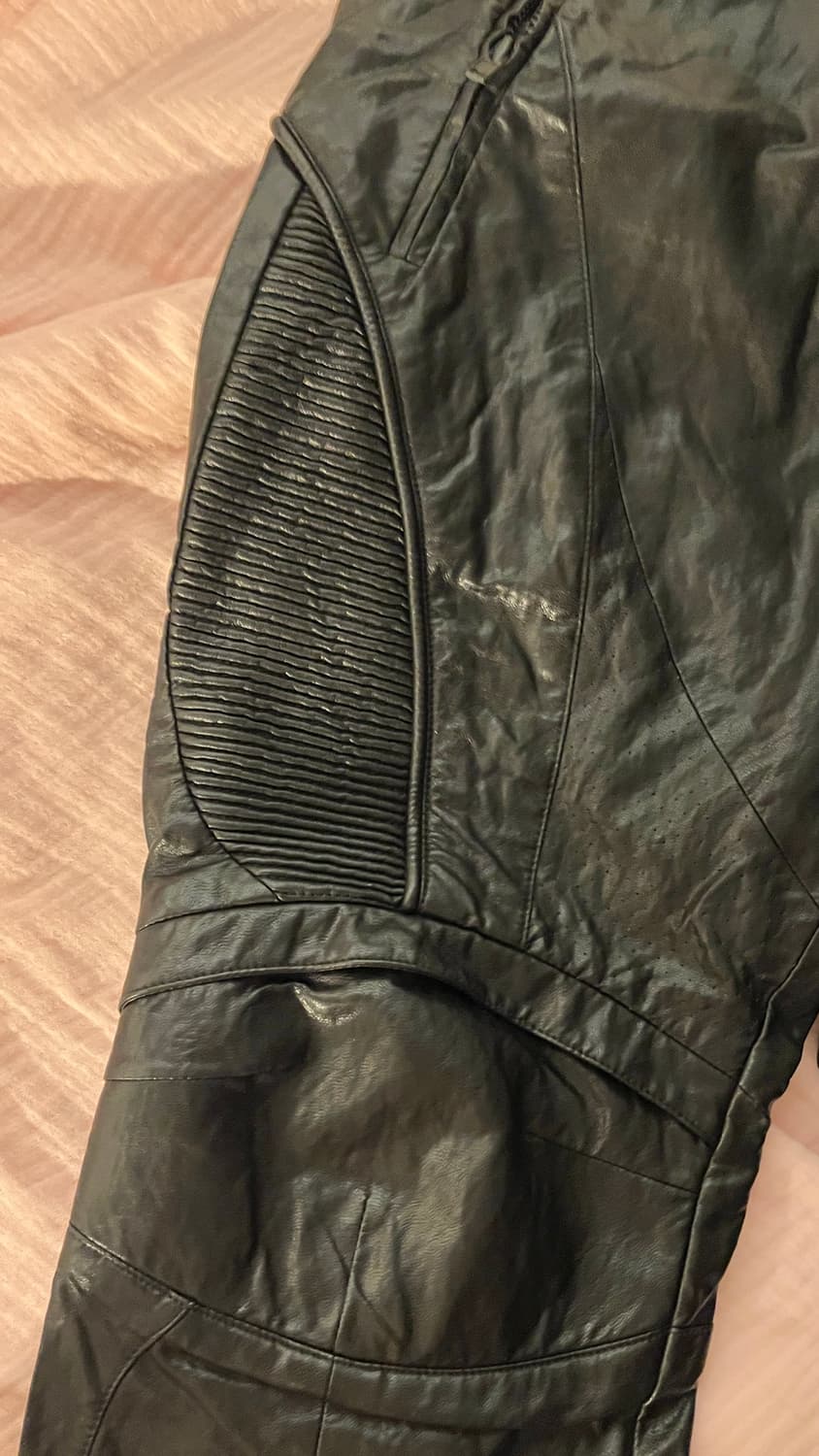 준지 레더팬츠 총장97/허리39 상품이미지3