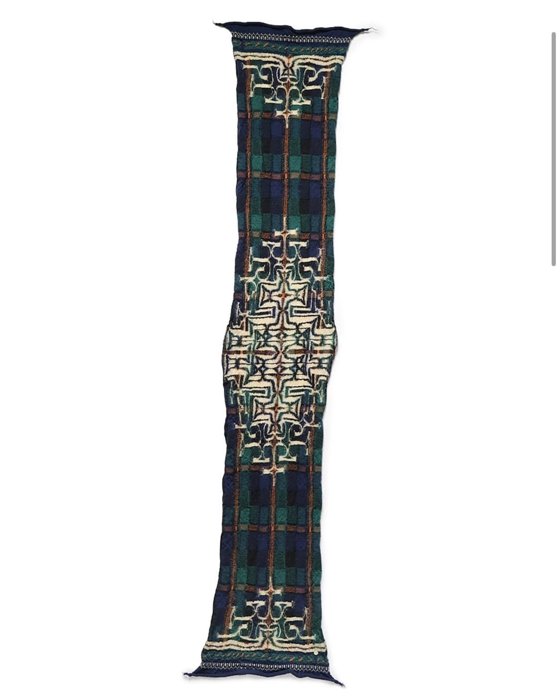 KAPITAL 캐피탈 축융 울 타탄 아이누 머플러  상품이미지2