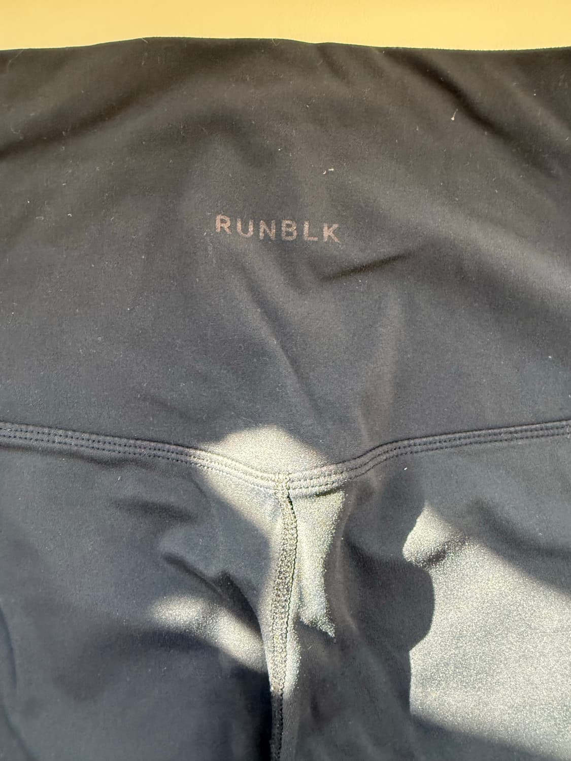 [택포]RUNBLK 7부 레깅스 블랙 S 운동복 요가 헬스 필라테스 상품이미지3