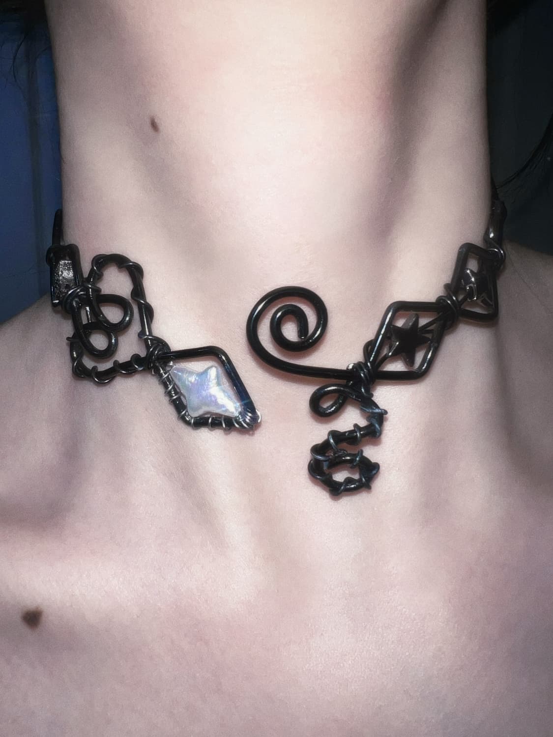 ꩜ ✦ ᥫ᭡ choker 상품이미지1