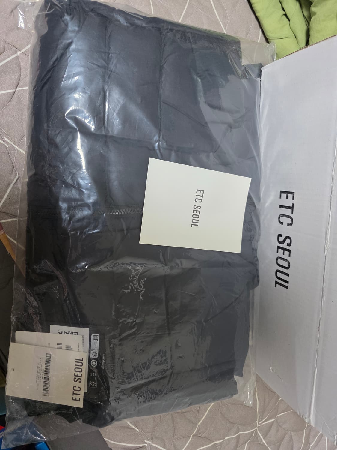 S 아크테릭스 토륨 후디 블랙 새상품 상품이미지2