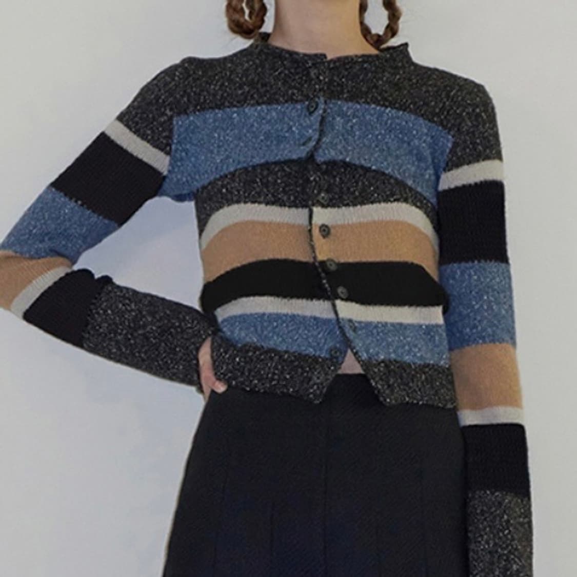 카티지하우스 볼레로 니트 세트 상품이미지2