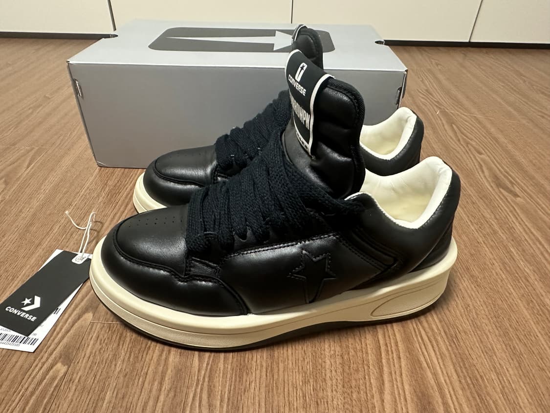 컨버스 터보웨폰 로우 블랙 280 상품이미지3