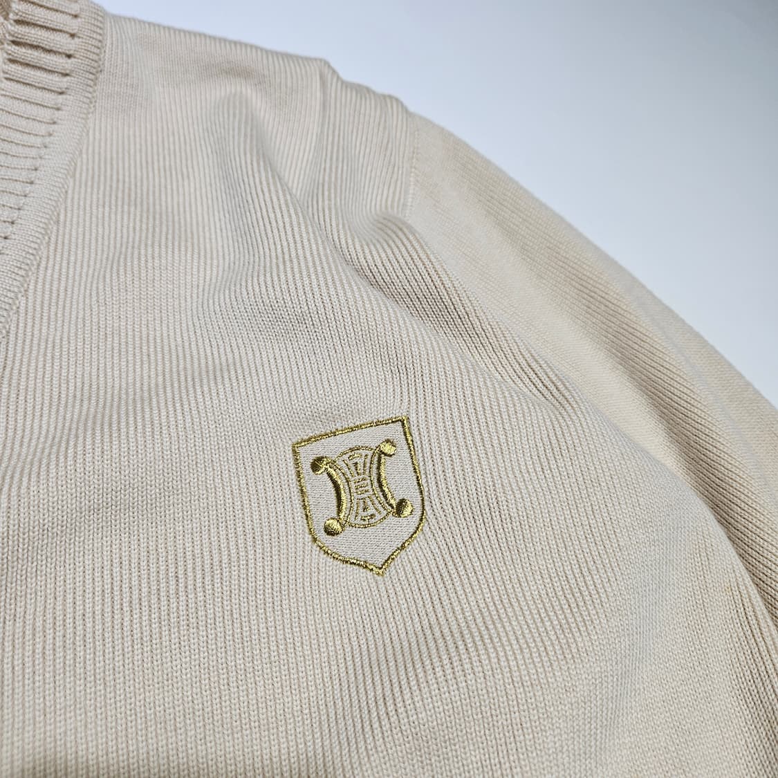 셀린느 빈티지 금장 가디건[S] 상품이미지2