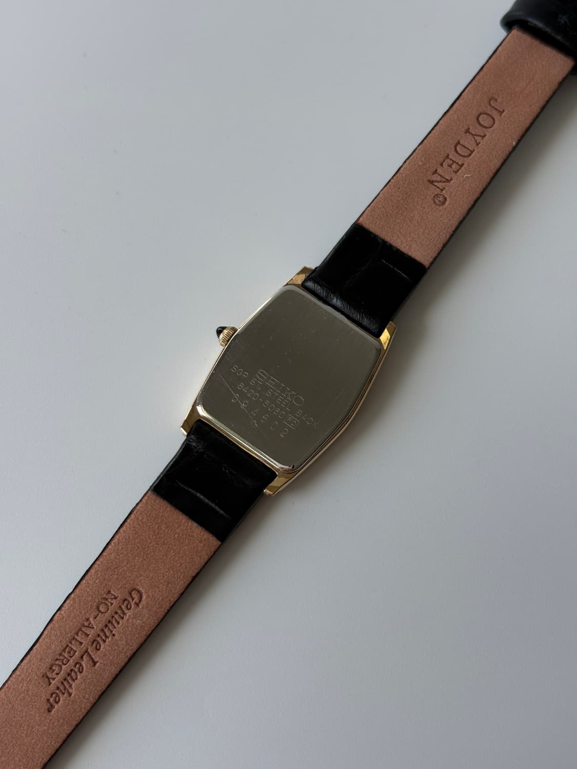 1980s Exceline Gold Tank ladies Quartz 상품이미지5