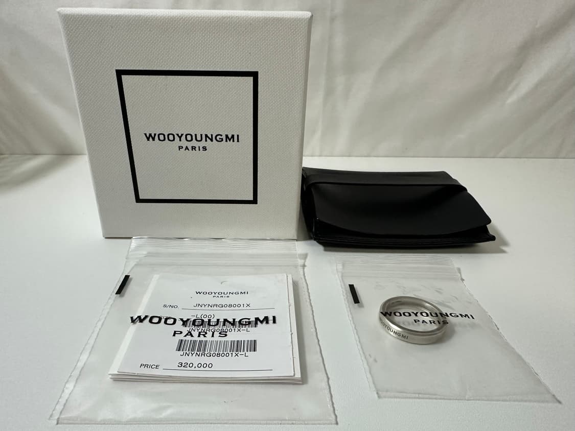 우영미 실버 커브 볼드링 (L/17.5호) 상품이미지1