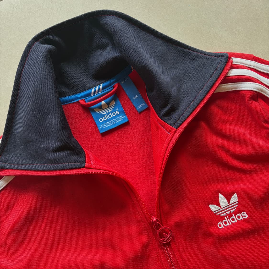 [M]아디다스 유로파 레드 네이비 트랙탑 져지 상품이미지7