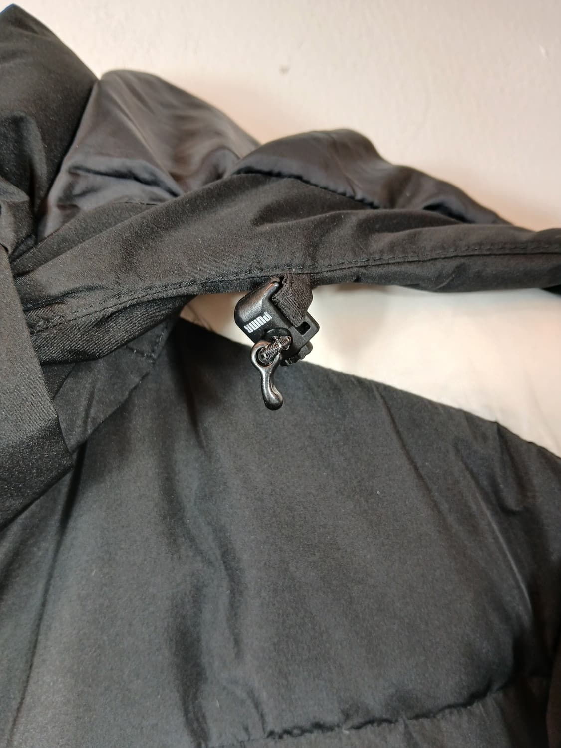 푸마 롱다운패딩 블랙 90-95 S 상품이미지4