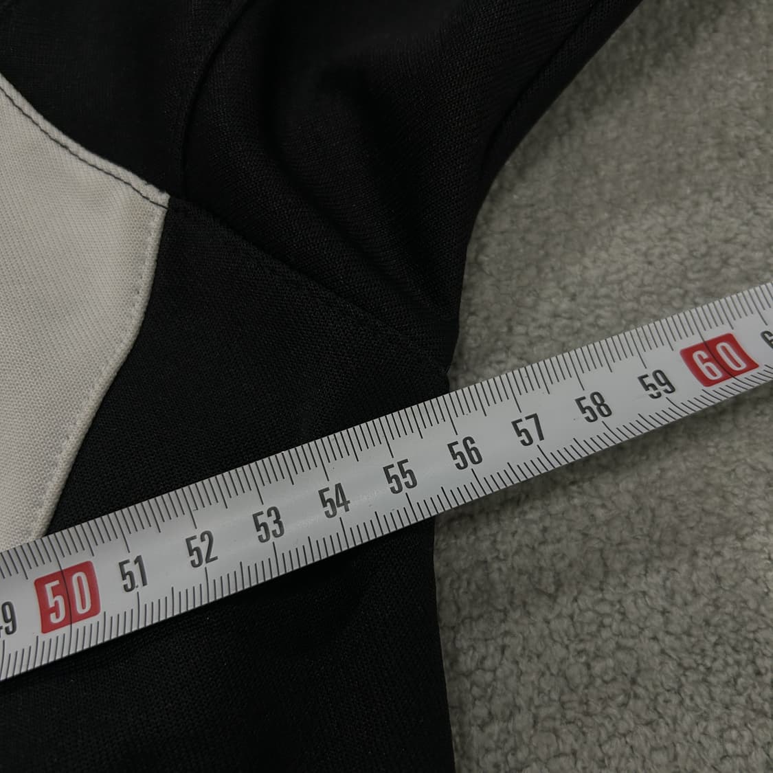 아디다스 블랙/화이트 하프집업 트레이닝복 m 상품이미지4