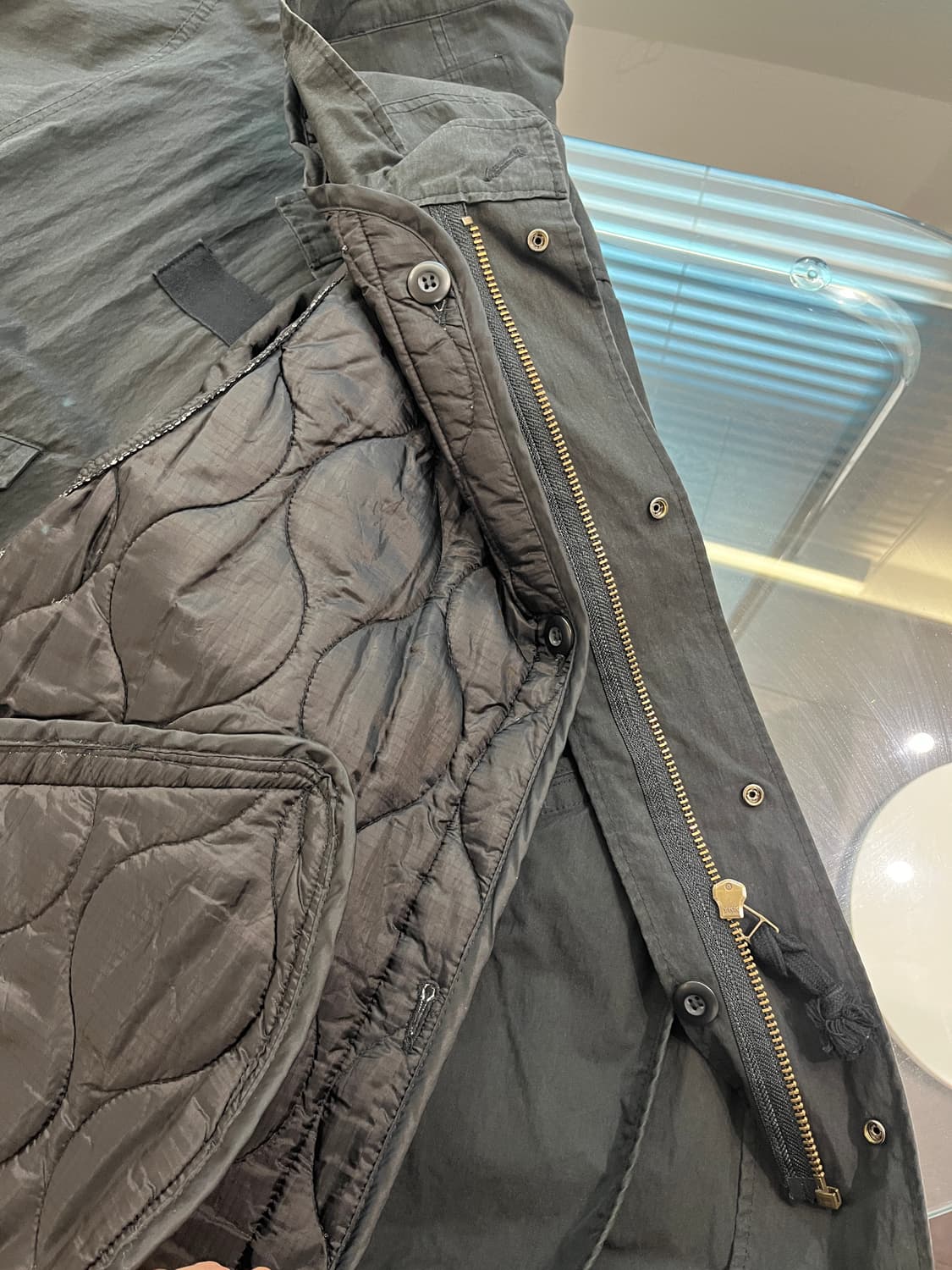 프릭스스토어 M65 숏파카 블랙 L 상품이미지5